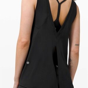 lululemon Nulu Fold Classic Fit Yoga Tank Top, Size S